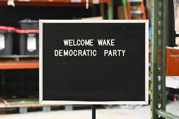 A welcome for our community at the October 2026 Wake Dems event